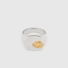 TOM WOOD RING MINED LARGE DIAMOND