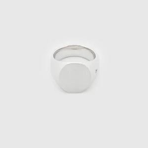 TOM WOOD RING OVAL SATIN