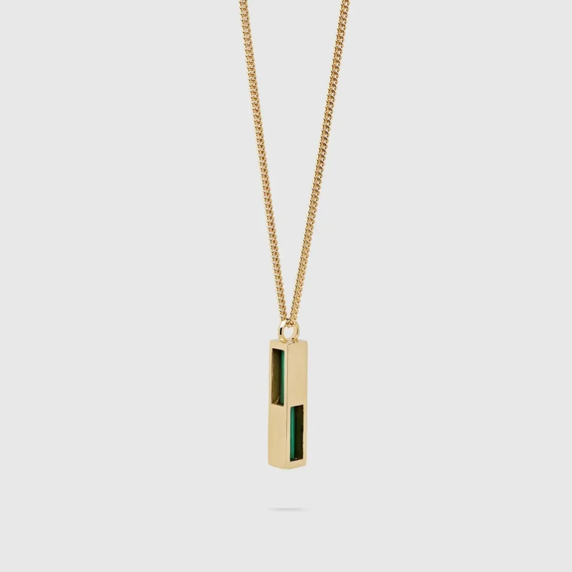 tom_wood_smykke_cube_pend_1.webp TOM WOOD SMYKKE CUBE PENDANT MALACHITE